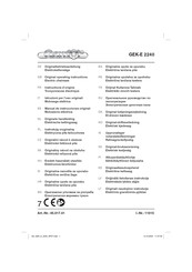 Gardol GEK-E 2240 Original Operating Instructions