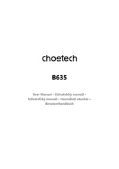 Choetech B635 User Manual