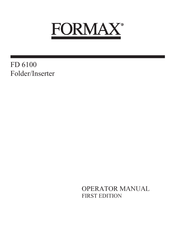 Formax FD 6100 Operator's Manual