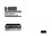 Sansui G-9000 Operating Instructions Manual