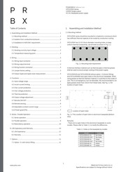 PowerBox OFD1200A Series Manual