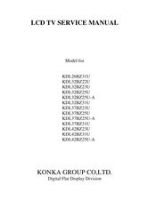 Konka Group KDL26BZ31U Service Manual