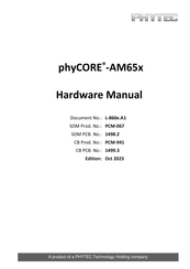 Phytec phyCORE-AM65x Hardware Manual