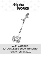ALPHA WORKS GUT054 Operator's Manual