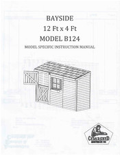 Cedarshed B124 Instruction Manual