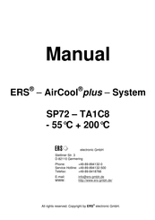 ERS AirCool plus Manual