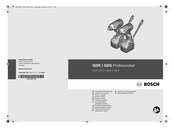 Bosch GDR 14,4 V Original Instructions Manual