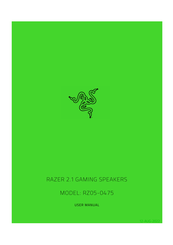 Razer RZ05-0475 User Manual