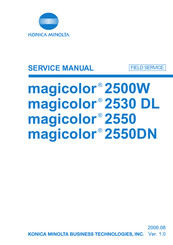 Konica Minolta Magicolor 2500W Service Manual