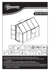 Outsunny 845-421V02 Manual