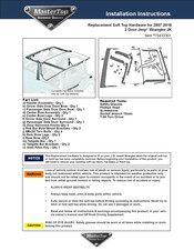 MasterTop 15433301 Installation Instructions Manual