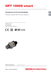 Hydac HPT 1446S-C-0100-000 Instruction Manual