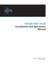 ETC Vortek NXT Installation And Operation Manual