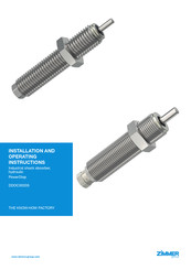 Zimmer PowerStop PAE20X15NHDD-A Installation And Operating Instructions Manual