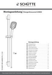 SCHÜTTE 64800 Installation Instructions Manual