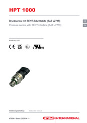 Hydac HPT 1700 Instruction Manual