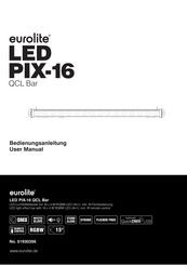EuroLite LED PIX-16 User Manual