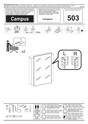 Furnika Campus 503 Installation Instructions Manual