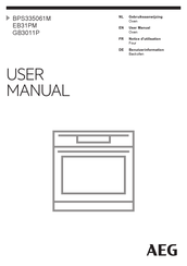 AEG GB3011P User Manual