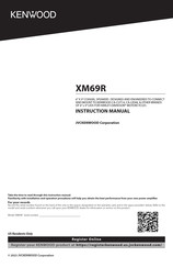Kenwood XM69R Instruction Manual