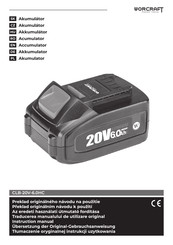 Worcraft CLB-20V-6.0HC Instruction Manual