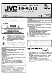 JVC HR-A591U Instructions Manual