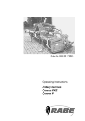 Rabe Corvex P Operating Instructions Manual