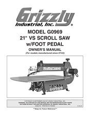 Grizzly G0969 Owner's Manual