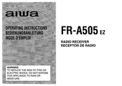 Aiwa FR-A900 EZ Operating Instructions Manual