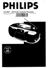 Philips AZ8057 Manual