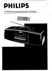 Philips AZ8320 Manual