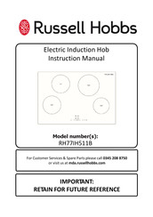 Russell Hobbs RH77IH511B Instruction Manual
