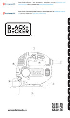 Black & Decker KS801SE Original Instructions Manual