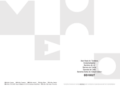 Costway BS10027 Instruction Booklet