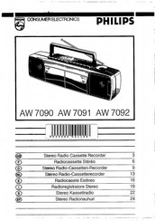 Philips AW7092 Manual