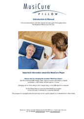 MusiCure PILLOW Manual