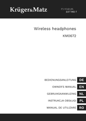 Krüger & Matz KM0672 Owner's Manual