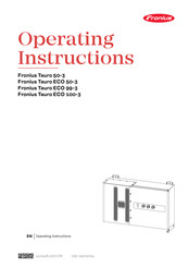 Fronius Tauro 50-3 Operating Instructions Manual