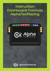 AlphaTecRacing Dashboard Formula Instructions Manual