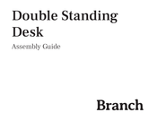 Branch Double Standing Desk Assembly Manual