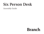 Branch Six Person Desk Assembly Manual