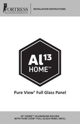 Fortress Building Products Al 13 HOME PURE VIEW Installation Instructions Manual