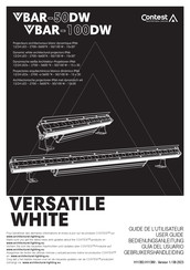 Contest VERSATILE WHITE VBAR-100DW User Manual