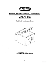 Berkel 250 Owner's Manual