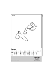 Grohe Tenso 19 153 Installation Instructions Manual