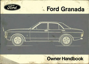 Ford Granada 1972 Owner's Handbook Manual