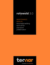 Tecnar Rotoweld 3.0 Maintenance Manual