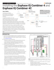 enphase IQ Combiner 4C Quick Install Manual