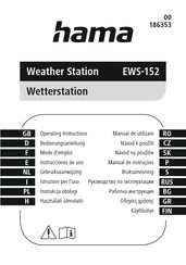 Hama 00186353 Operating Instructions Manual