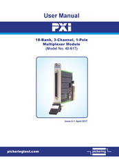 Pickering PXI 40-617 User Manual